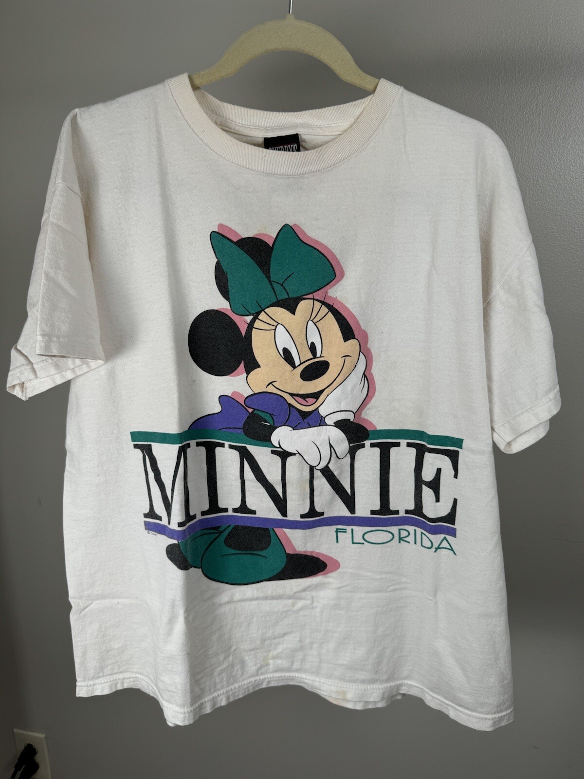 Sherry’s Best Vintage Minnie Mouse Disney Florida Single Stitch Shirt Sz XL
