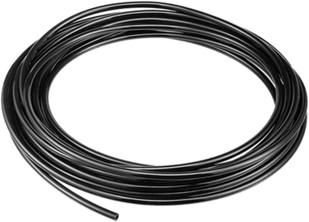Pneumatic Hose 4mm OD 2.5mm ID Polyurethane PU Air Pipe Tube 5 Black