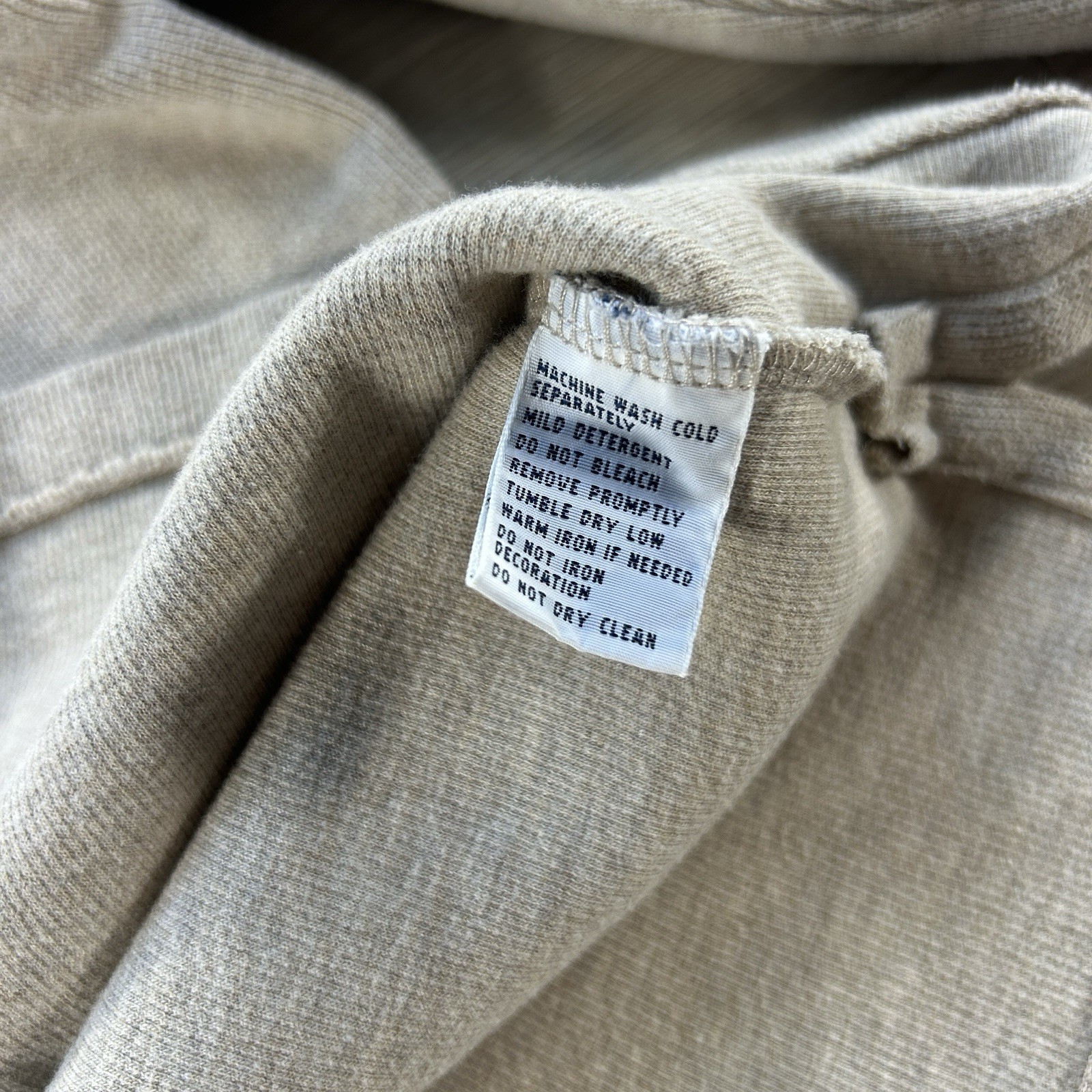 Polo Ralph Lauren 1/4 Zip Knit Sweater Men XL Oatmeal Mock Neck Preppy Academia
