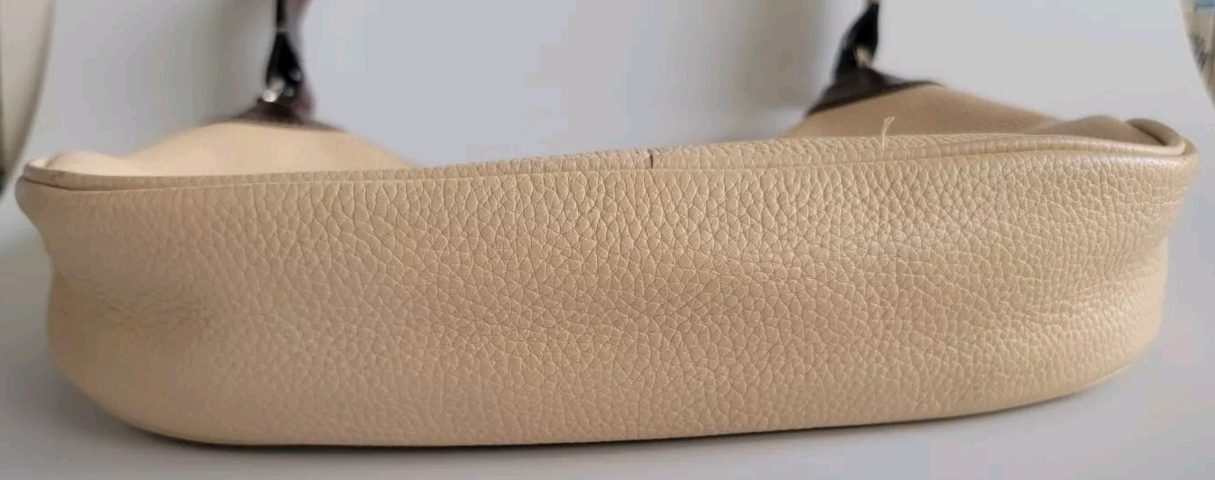 Dooney & Bourke All Weather Leather Hobo Shoulder Bag & Wallet [Pebbled/Cream]
