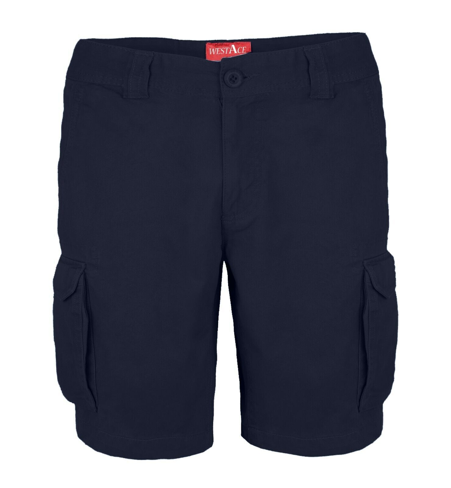 Mens Cargo Shorts Combat westAce Chino Half Pants 100% Cotton Work Wear Casual