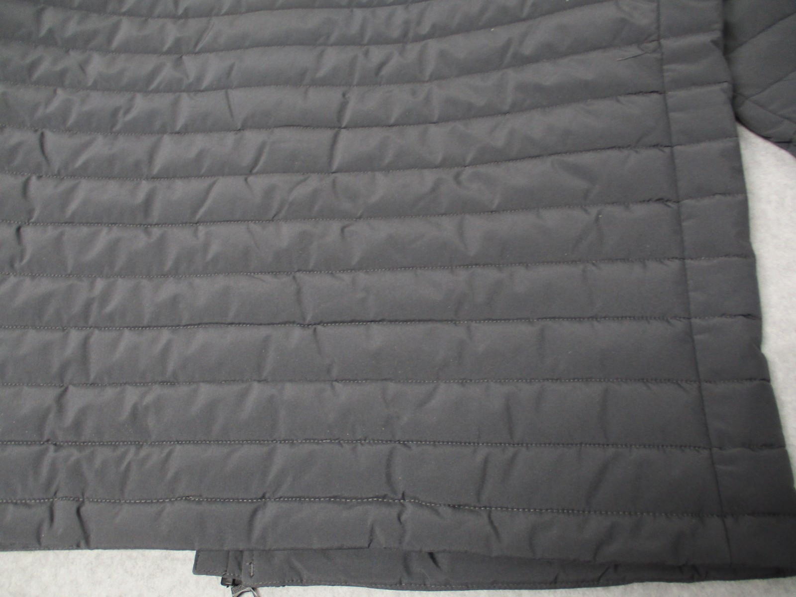 Nautica Puffer Jacket Performance Active Stretch Water Resist Gray Mens Large