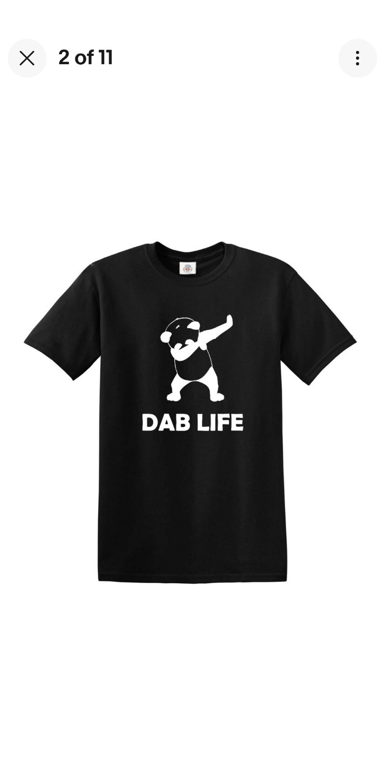 Dab Life Kids T-Shirt Funny Children Teddy Panda Animal Dabbing Cute Top Tee