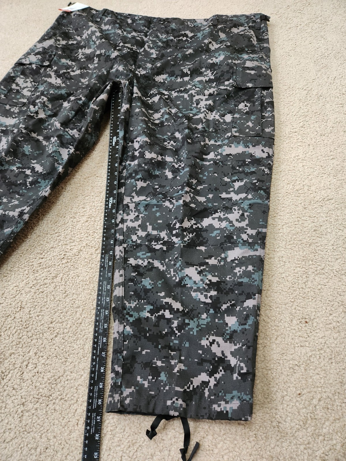 TRU-SPEC Tactical Response Ripstop Pants Men’s Digital Urban Camo 4XL REGULAR
