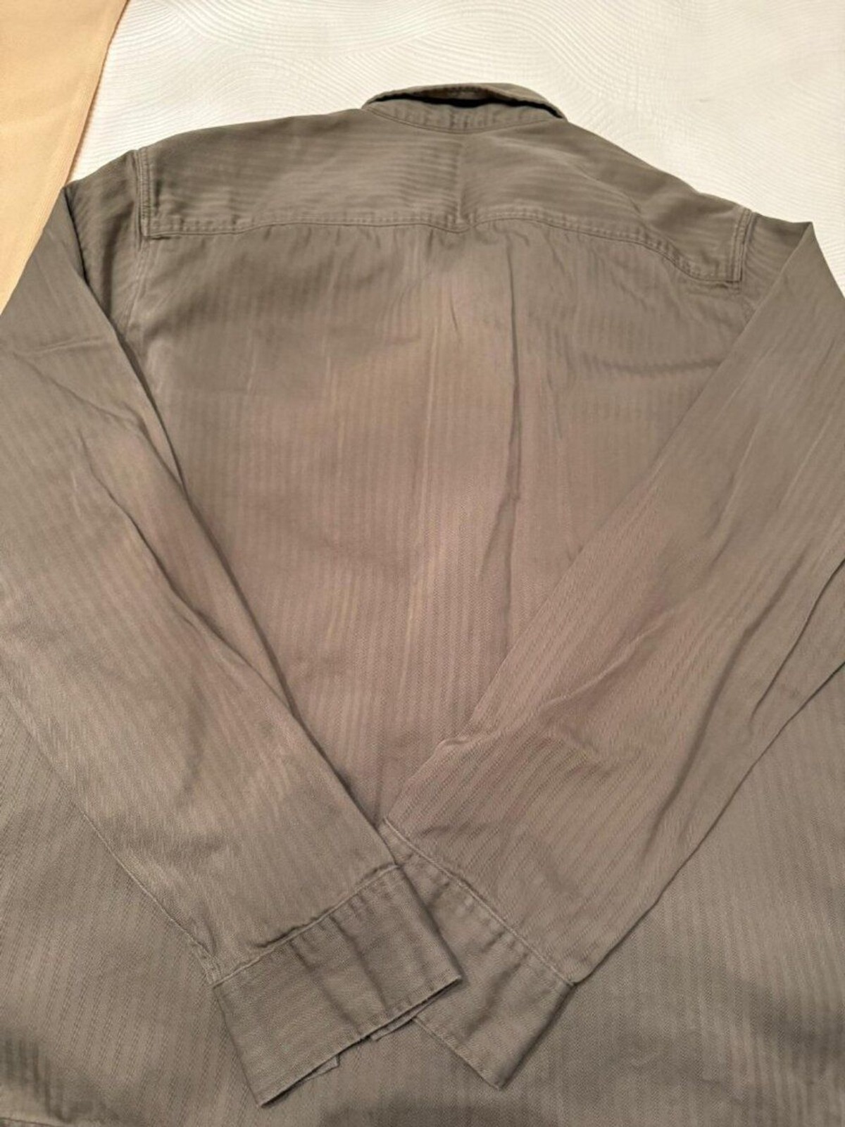 AllSaints: Carrier – Army Inspired Relaxed Fit Overshirt – Men Size Large