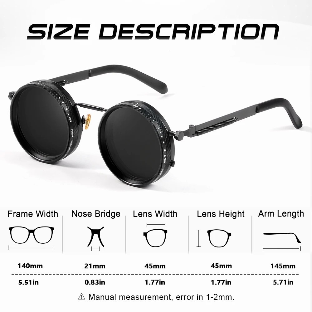 ND2 Adjustable Night Vision Driving Glasses Anti Glare UV Protection HD