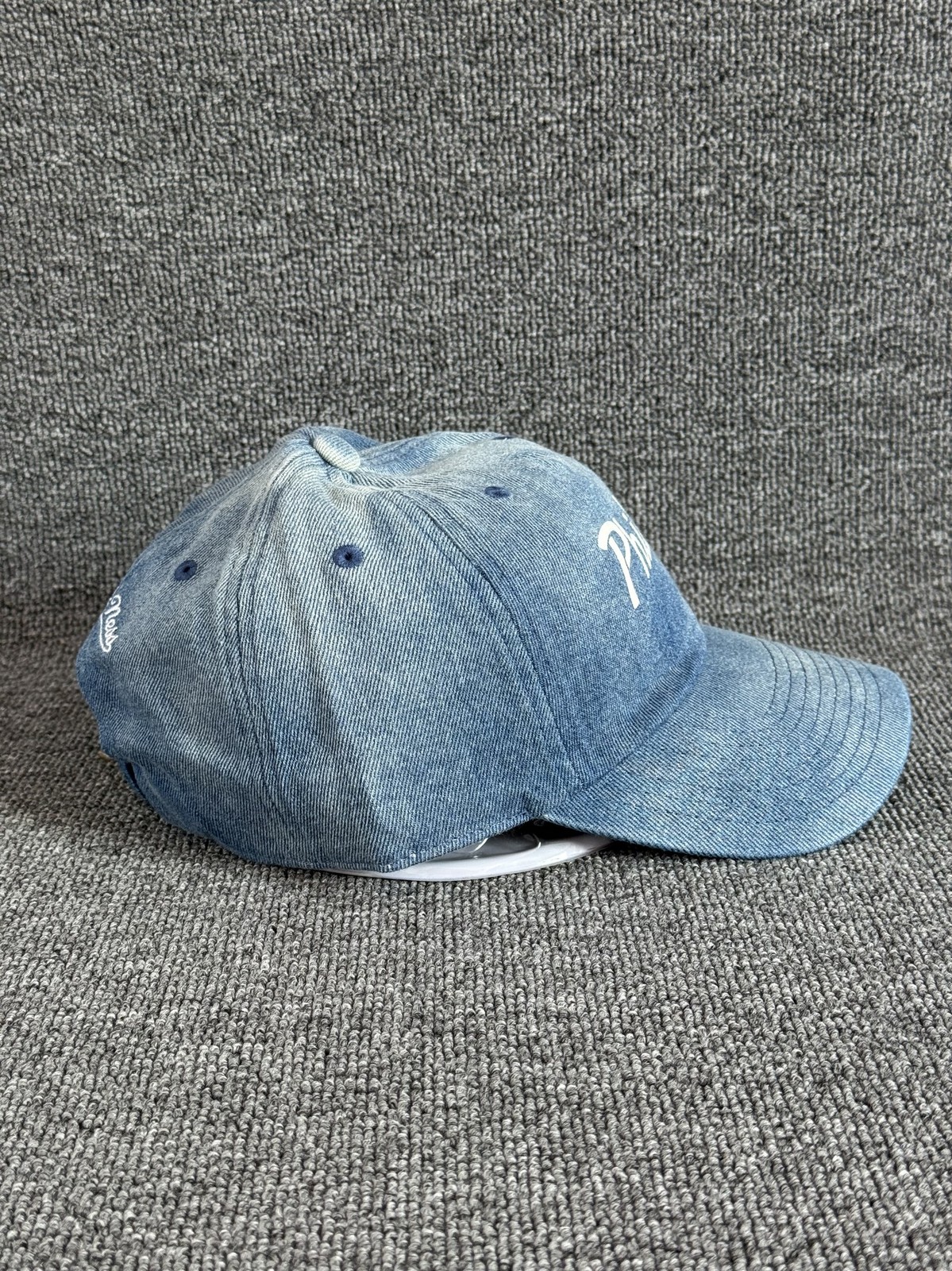 Mitchell & Ness Phillies Dad Hat Strapback Blue Washed Cap Unknown Size