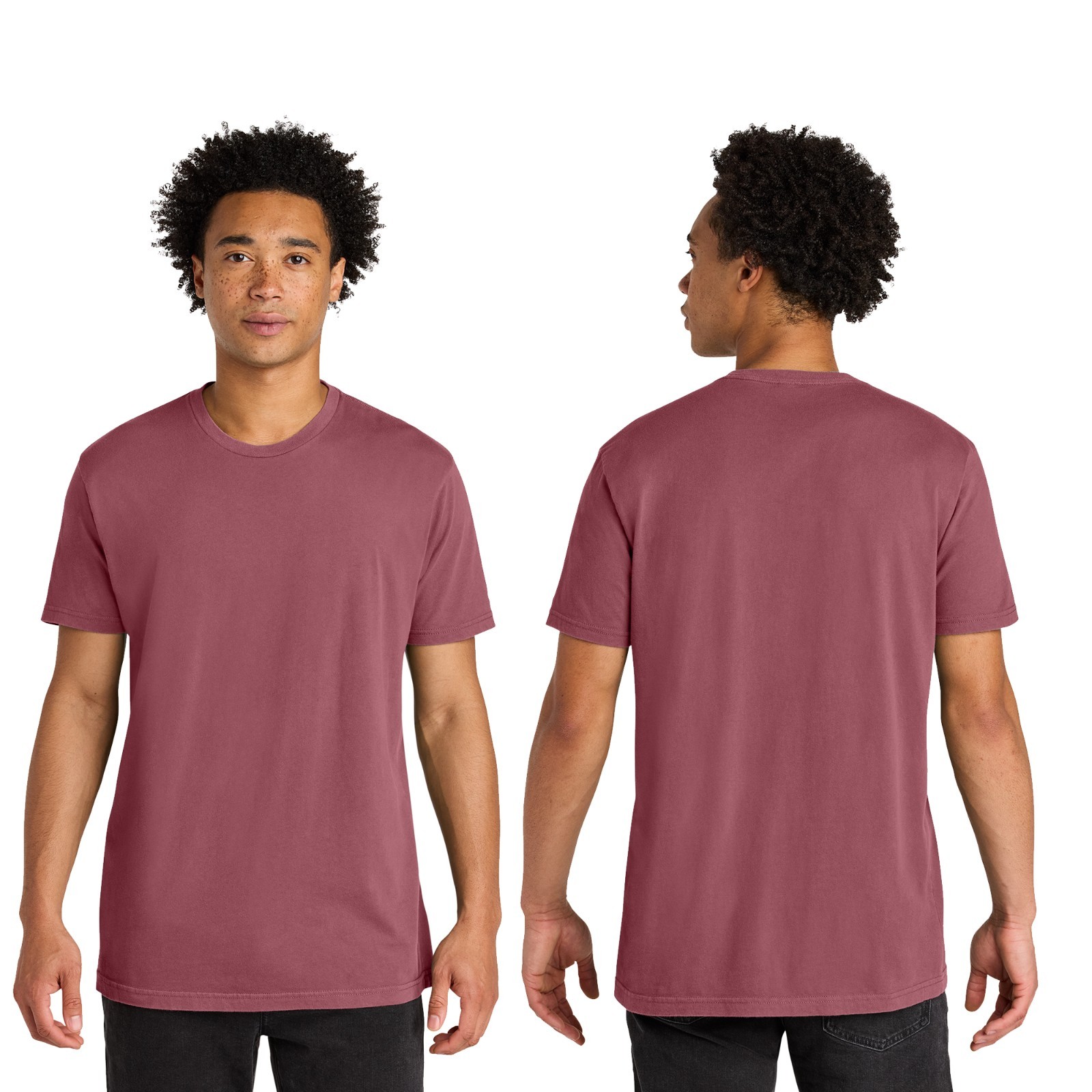Mens Premium Heavy Next Level Apparel Soft Wash Cotton Plain Blank Tee NL3600SW