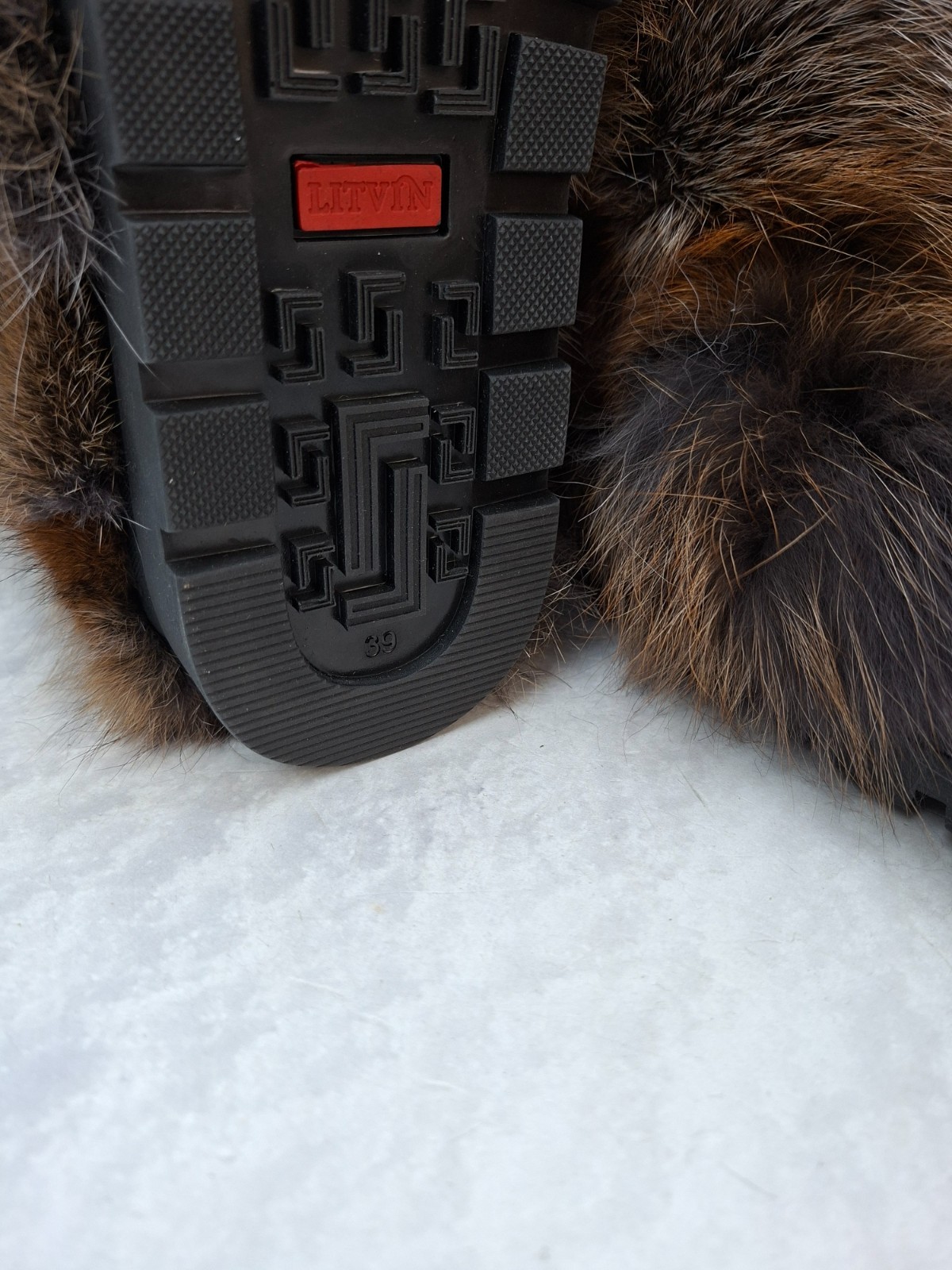 Patchwork Fox fur boots for women, mukluks, yeti boots, Womens Eskimo boots