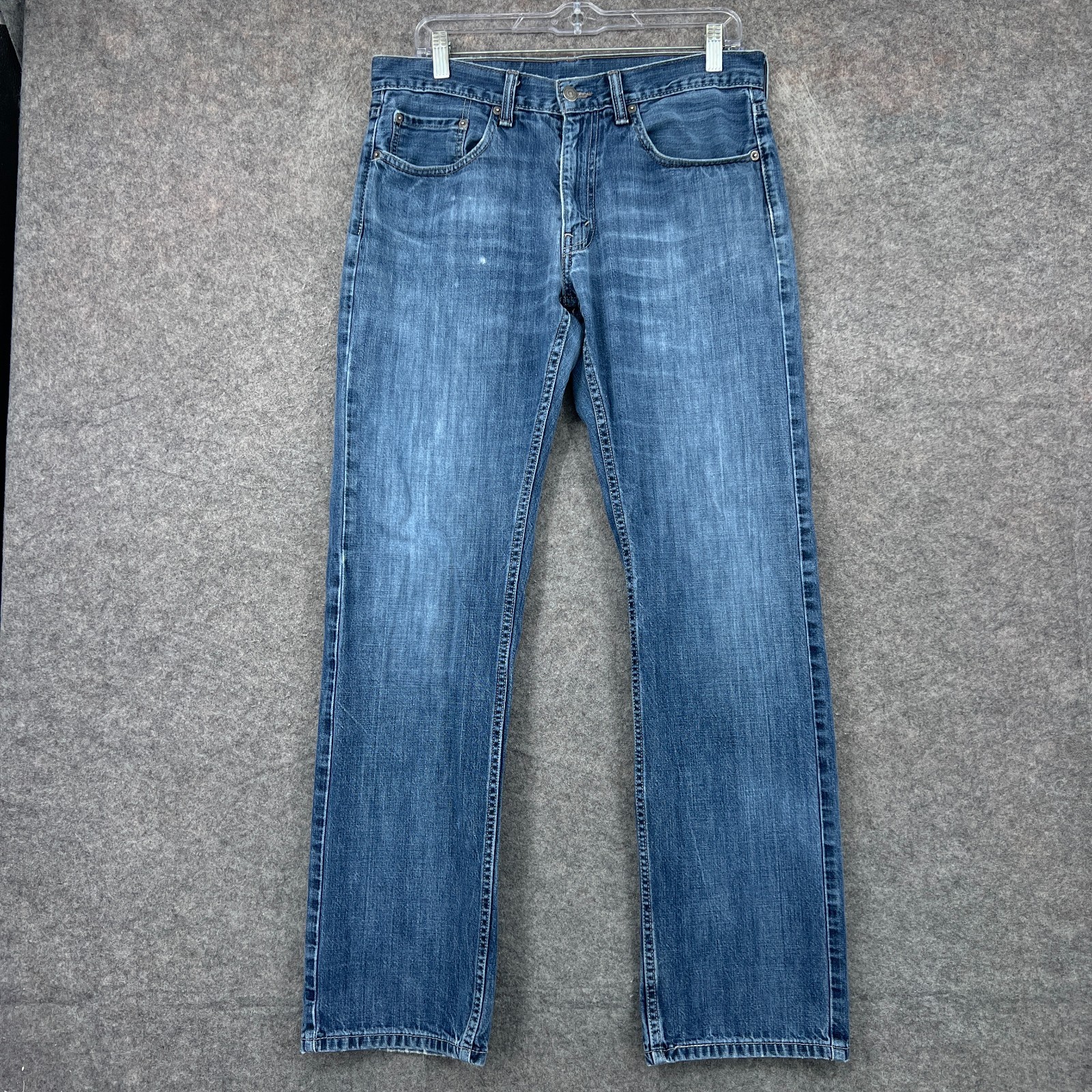 Levi’s 559 Jeans Men 33×34 Blue Relaxed Straight 100% Cotton Medium Wash Denim