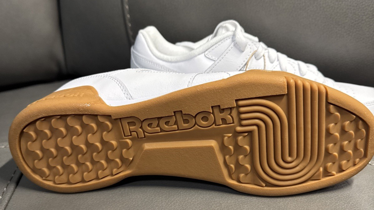 Reebok Workout Plus Training White/Gum Men’s Shoes CN 2126 US 7.5 NWT