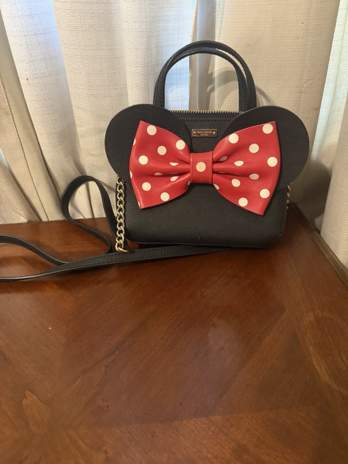 Kate Spade New York x Disney Minnie Mouse Maise Satchel/Crossbody Purse