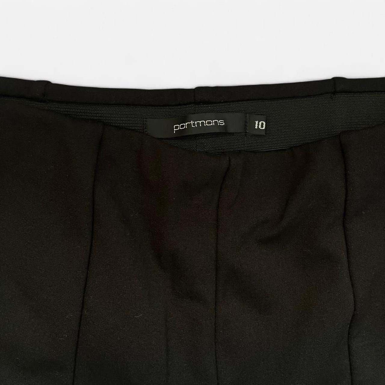 BNWOT Portmans Billie Skinny Leg Ponte Pant Black Size 10