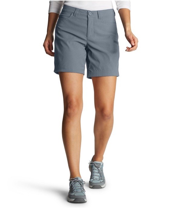 $60 Eddie Bauer Women’s Rainier shorts- Graphite- Size 12- NEW Tags