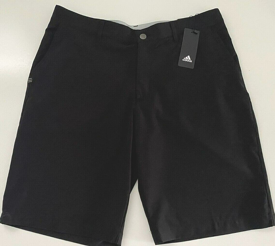 Adidas Ultimate 365 Stretch Golf Shorts 30 32 36 38 40 Solid Black Classic Z6