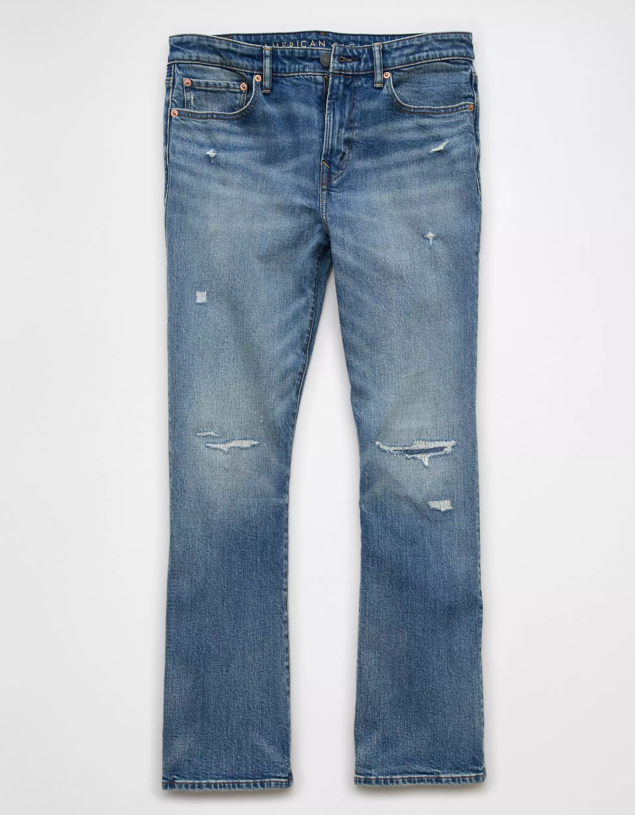American Eagle EasyFlex Patched Slim Bootcut Jean