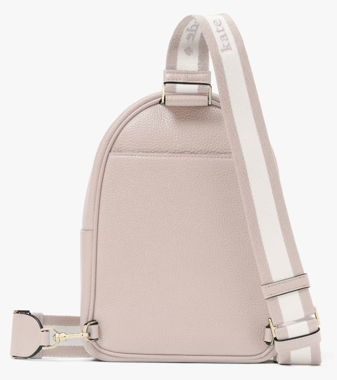 Kate Spade Emma Beige Pebbled Leather Small Backpack Bag KK073 NWT $379 Retail