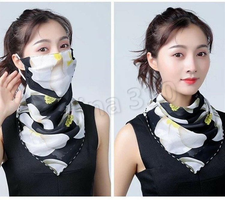 Women’s Reusable Face Mask Cover Scarf Washable Summer Outdoor Sun Protection US