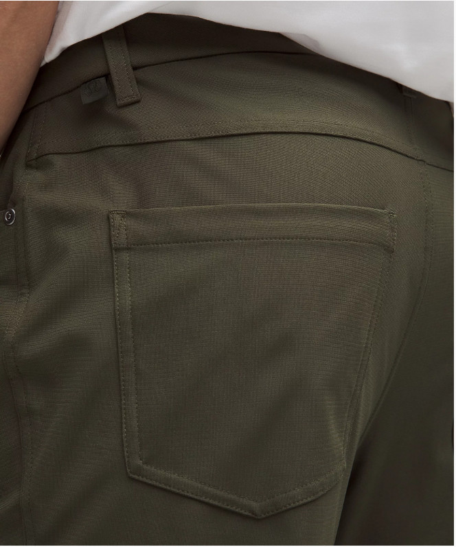100% AUTHENTIC ABC CLASSIC FIT 5PKT PANT 30L WARPSTREME OLIVE BLACK SZ 34