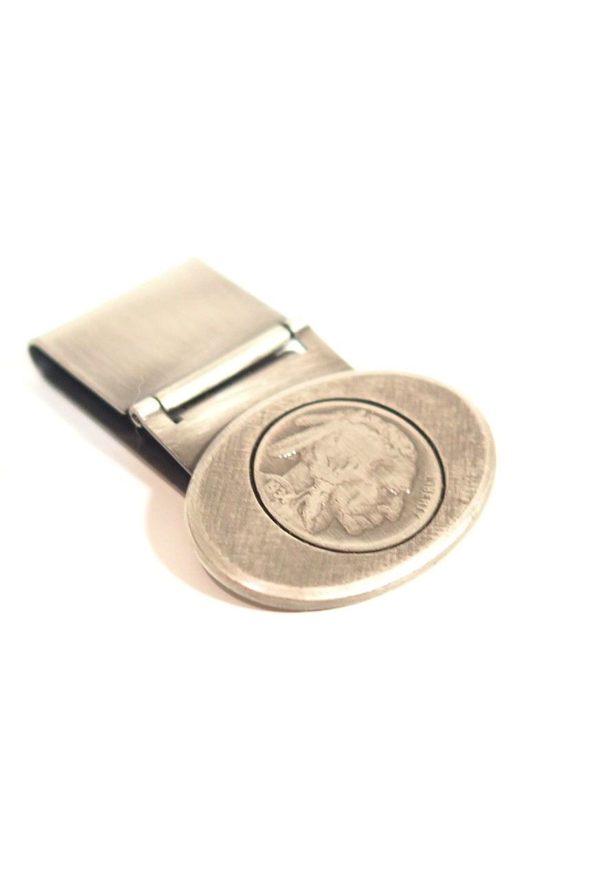 Sterling Silver Cool Buffalo Nickel Money Clip