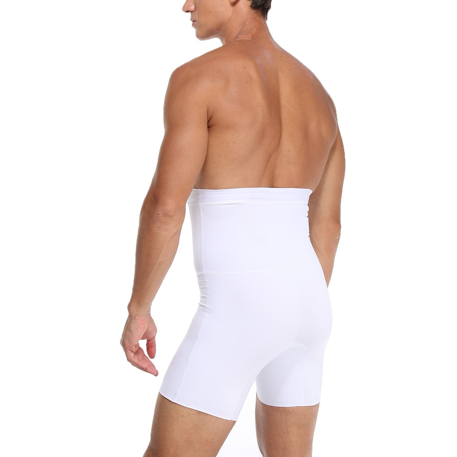 Men’s Tummy Control Shapewear High Waist Slimming Underwear Shorts Boxer Briefs