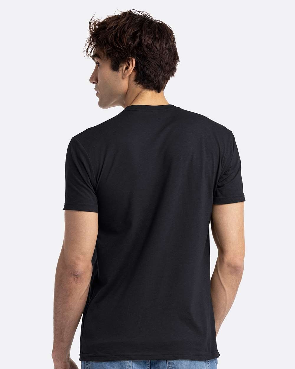 Next Level Apparel Unisex CVC Crewneck Casual T-Shirt N6210 Black Small