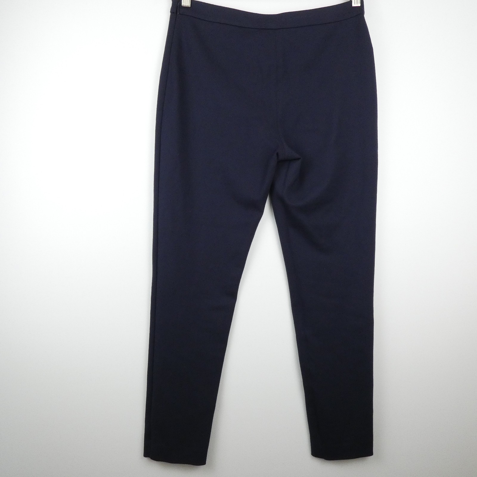 Pendleton Pants Womens 6 Navy Blue Stretch Side Zip Minimalist Ankle Skinny