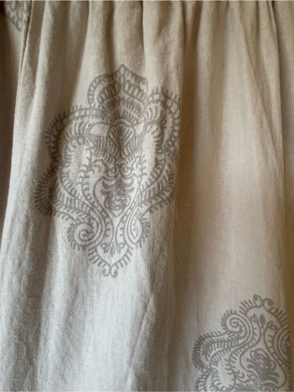 NWOT Made in Italy Linen Blend Wide Leg Pants Small