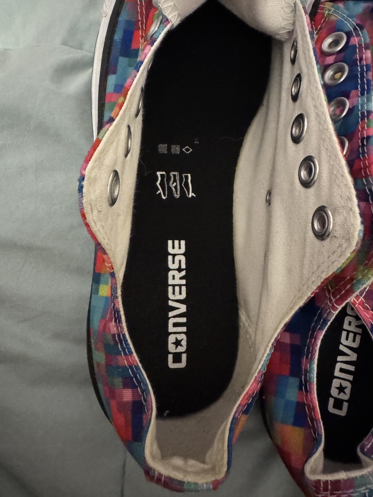 Converse All Stars Pixels Multi-color Shoes Men 4 Women’s 6