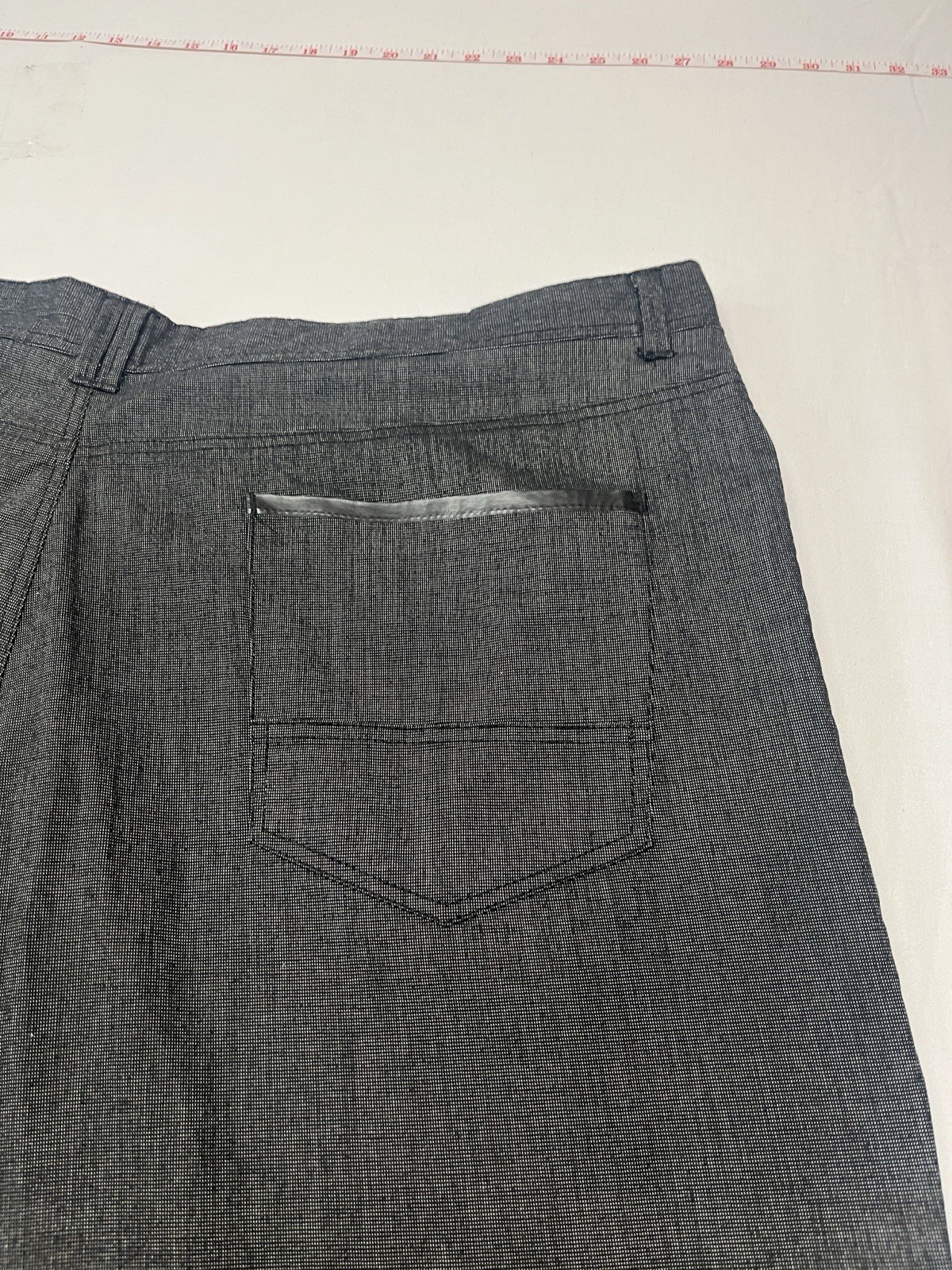 Point Zero Men’s plus Relaxed Straight leg pants in Dark Charcoal 48×34 1341