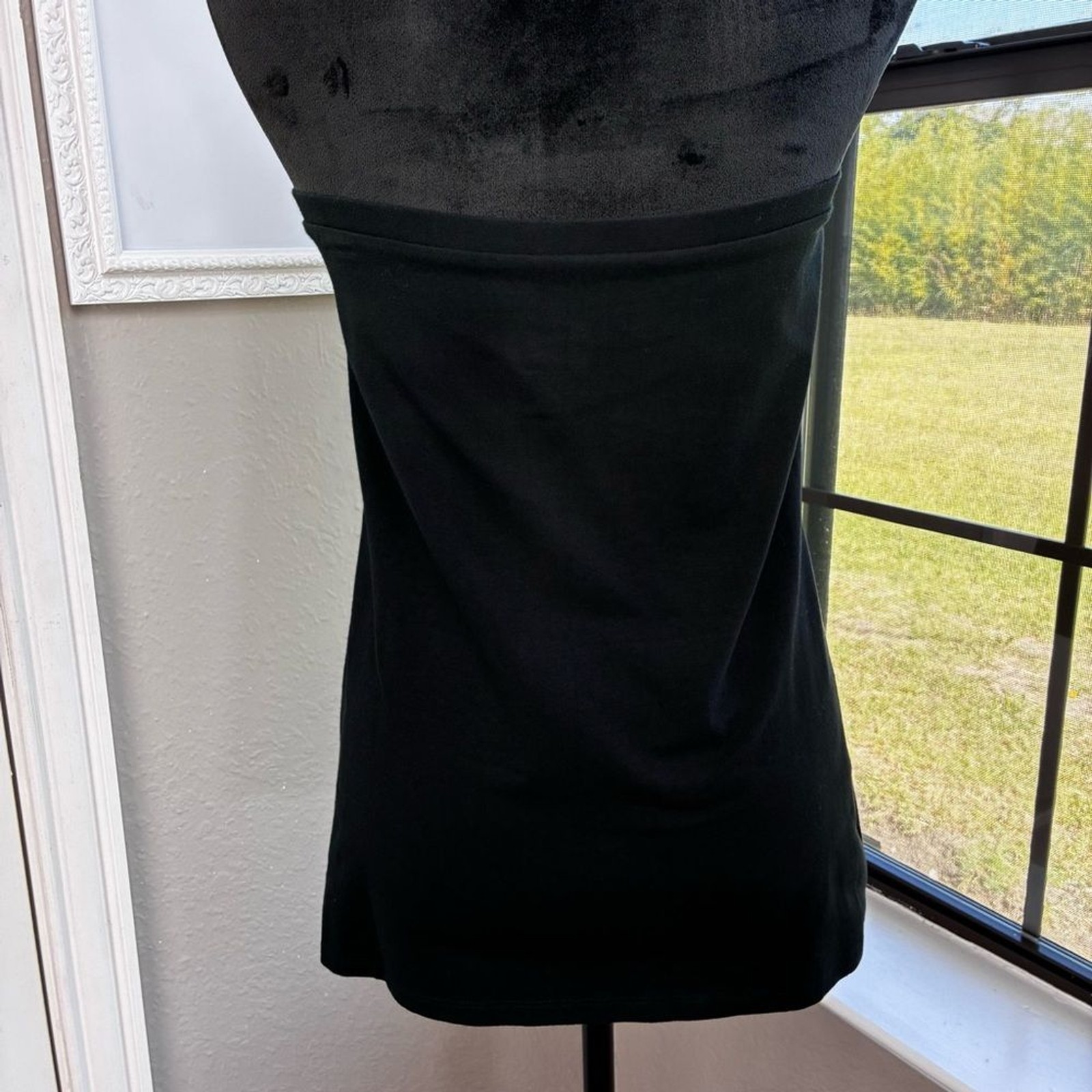 Torrid Black Strapless Top Large