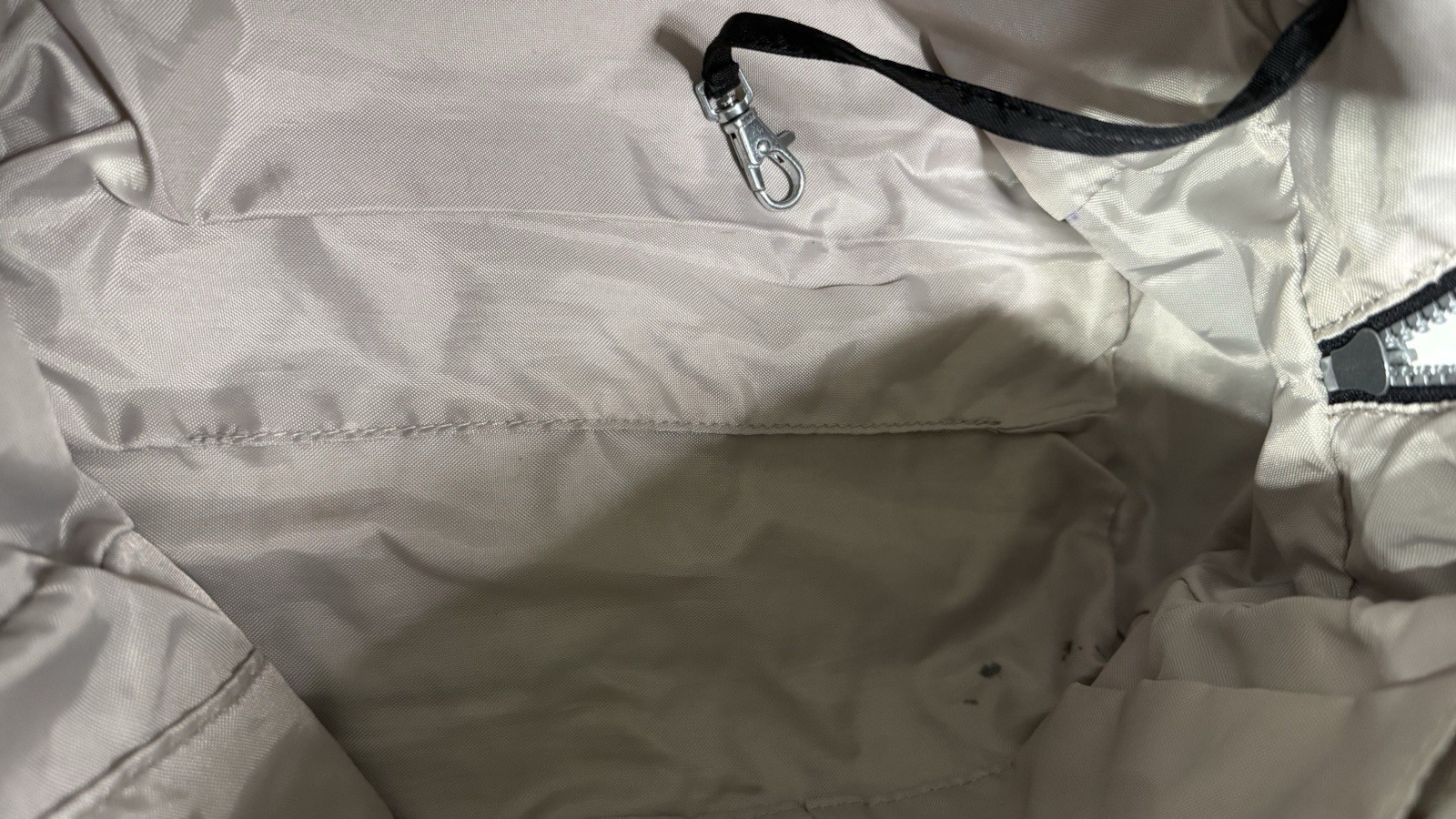 Kipling Black Satchel Top Handle Bag Zip Silver Hardware Pockets