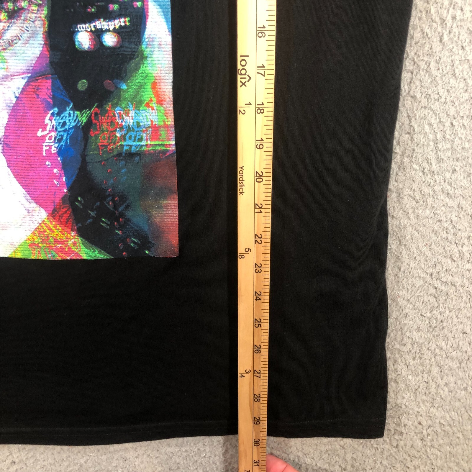juice wrld t shirt mens XL black rap tee 999