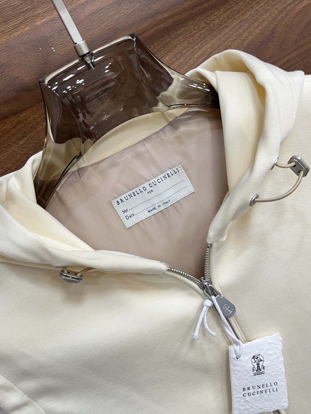 BRUNELLO CUCINELLI Hooded Vest – 2026 Spring Collection