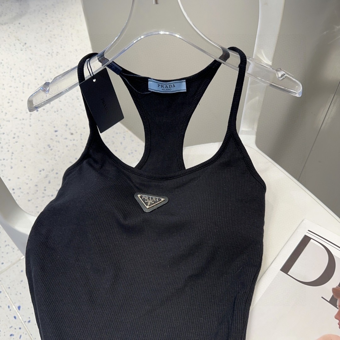 Prada Vest Top — Basic & Minimalist, Classic & Versatile — Women’s One Size