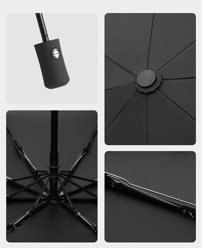 Windproof Travel Compact Umbrella-Automatic Umbrellas for Rain-Compact Folding U