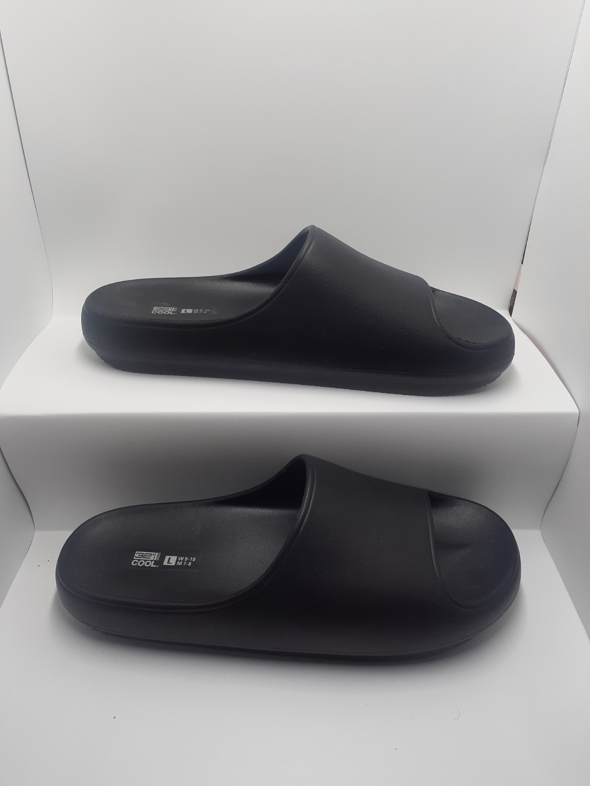 32 degrees cool unisex cushion slide black size L W9-10 ,M 8-9