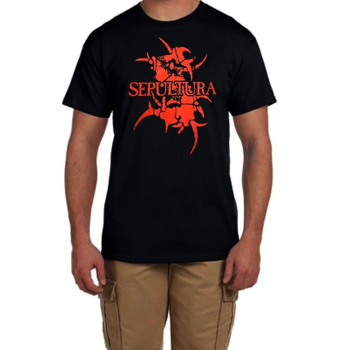 Sepultura Metal Group Men’s T-Shirt (Multiple Variations)
