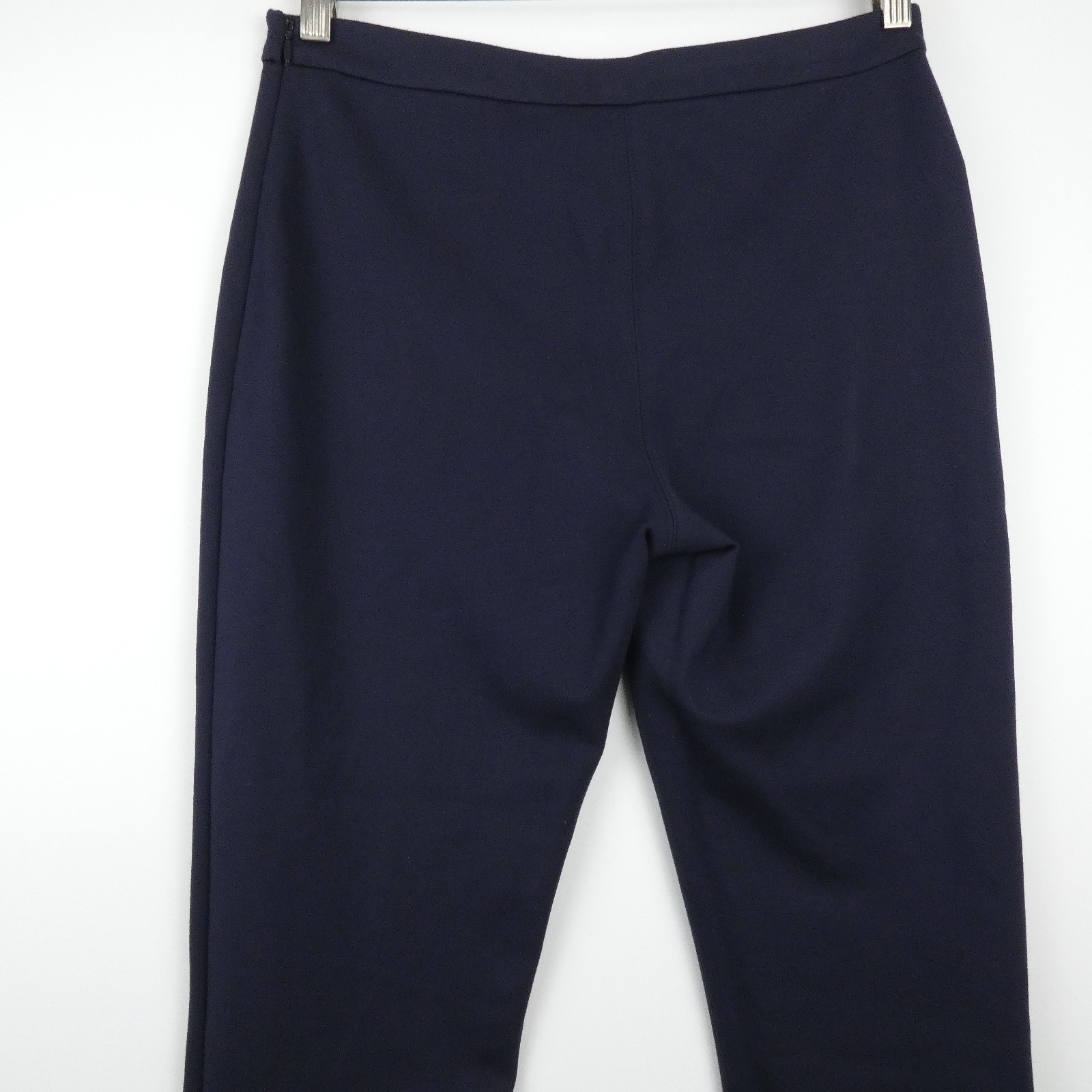 Pendleton Pants Womens 6 Navy Blue Stretch Side Zip Minimalist Ankle Skinny