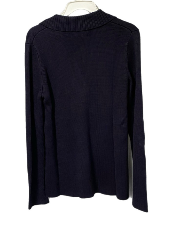 Lands End Delta Womens Button Up Navy Sweater XS, S, M, L, XL New, Ships Free
