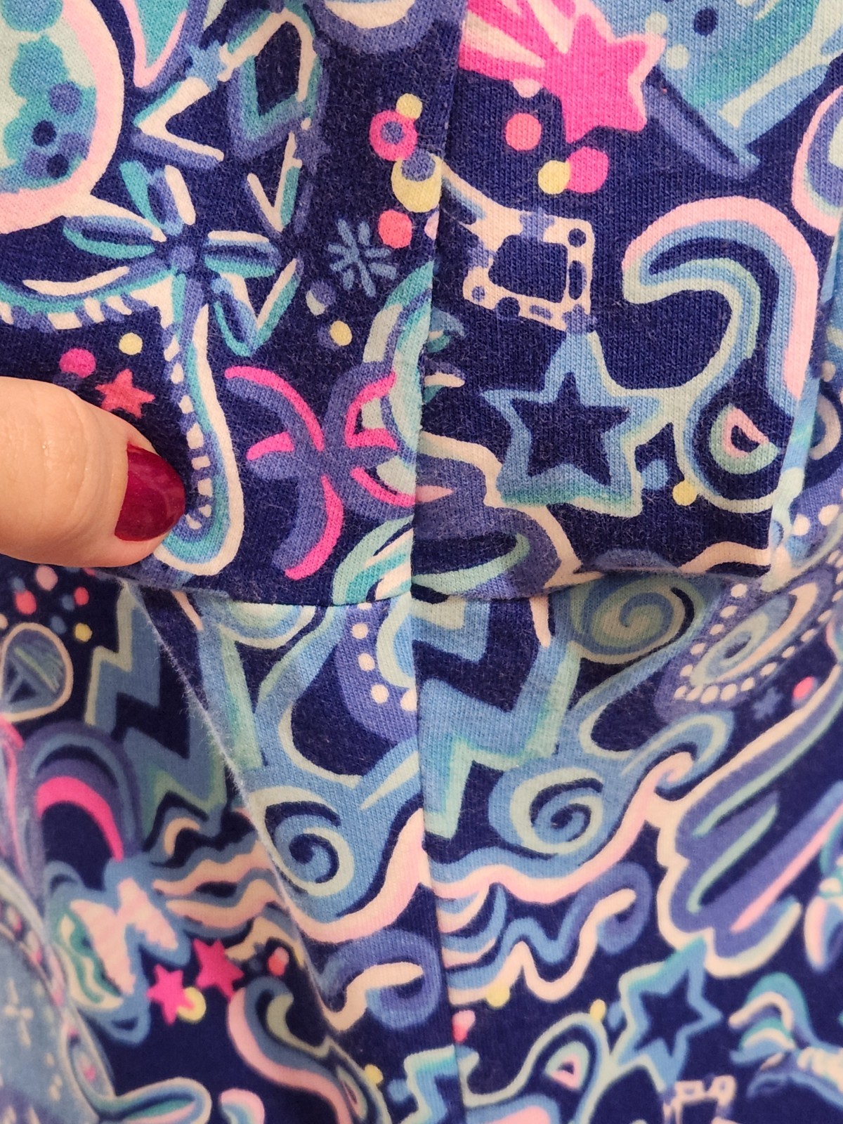 🦄LARGE VERY HTF Lilly Pulitzer🦄 – UPF 50+ Skipper Ruffle Neck Popover Dress