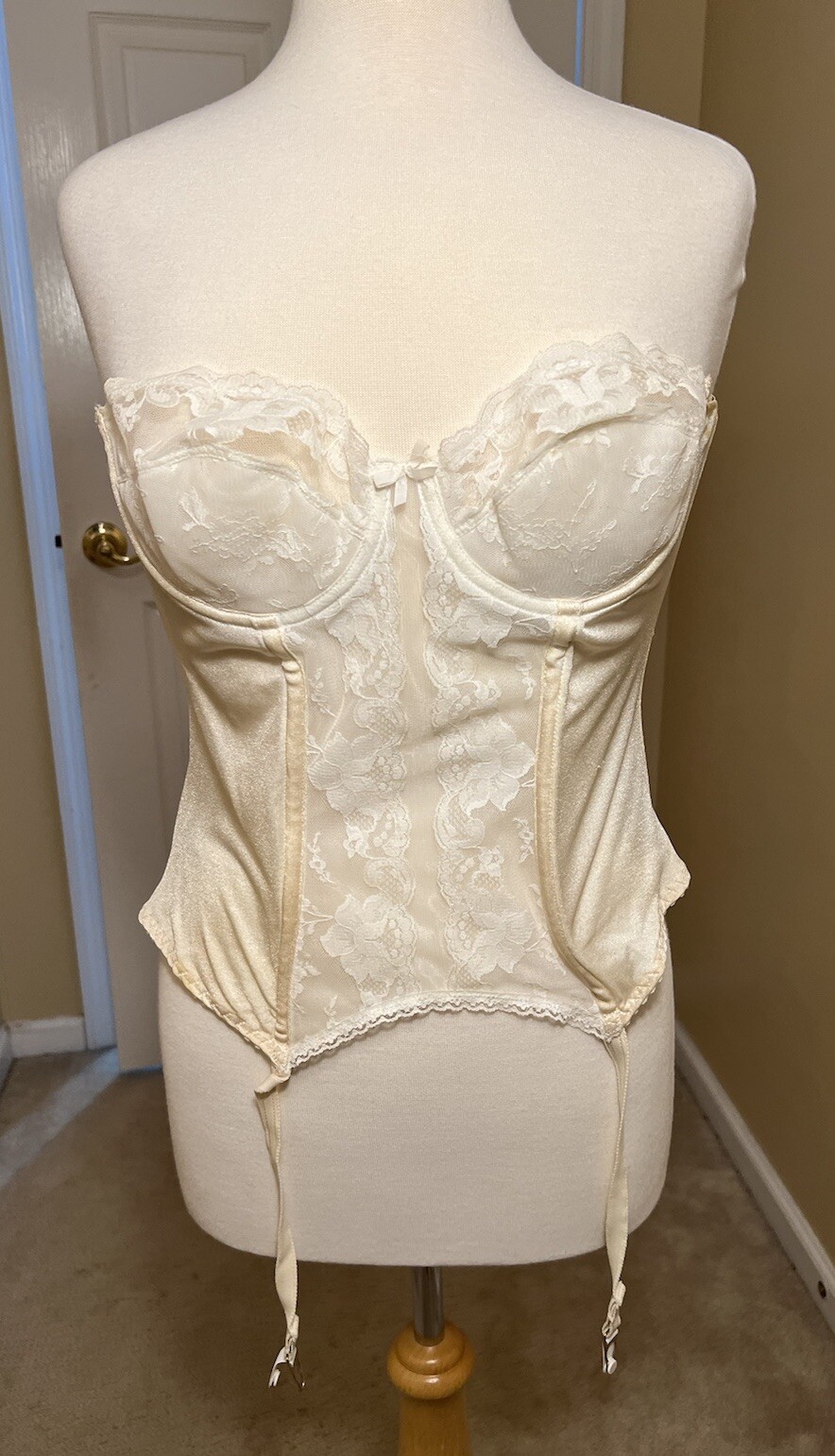 Berlei Multifunctional Torselett Bustier Bra Corset Garter Vintage Lace Sexy