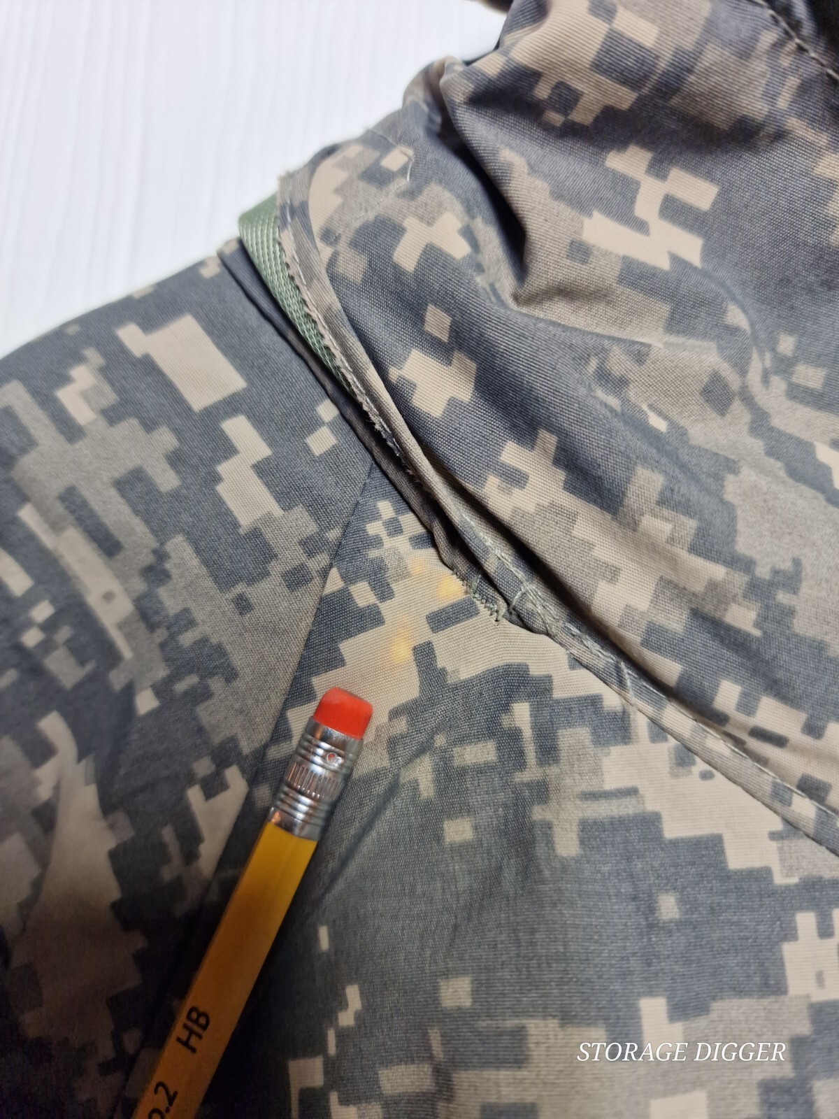 Tru-Spec Jacket Men Medium Green 100% Nylon Camo Lined Digital Camouflage Hooded