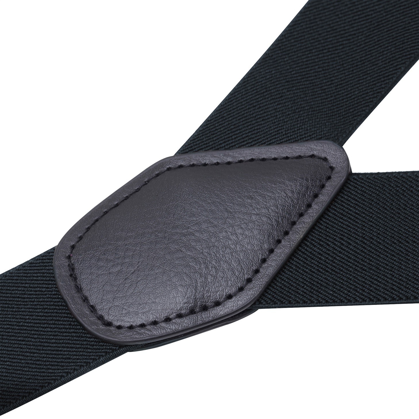 Buyless Fashion Button Suspenders for Men 48″ Adjustable Straps 1 1/4″ Y Shape