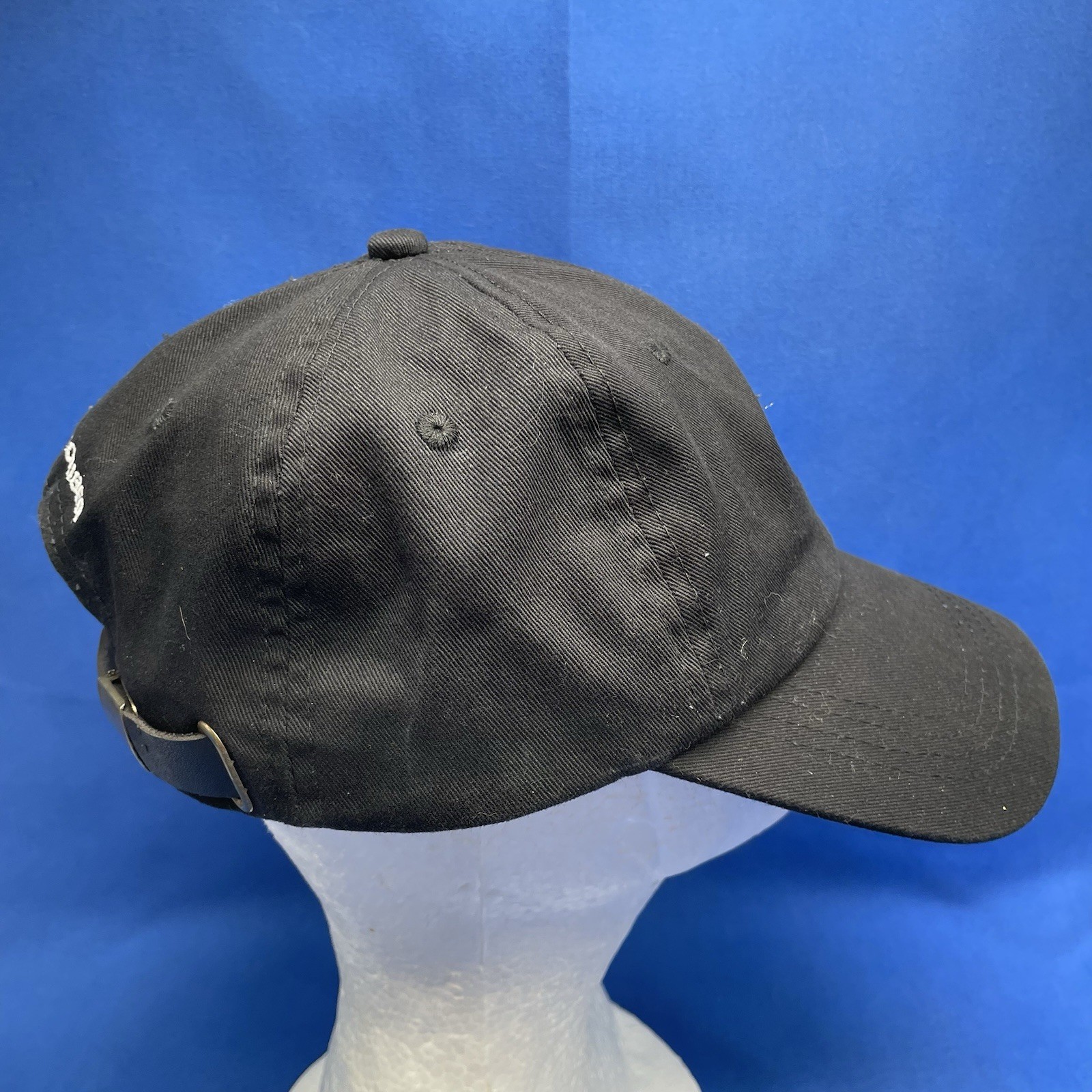 GQ Magazine Hat Proud Subscriber Strapback Baseball Cap Black