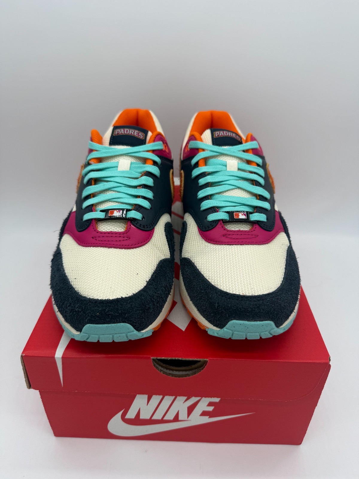 Nike Air Max 1 San Diego Padres City Connect MLB IQ2847-400 Size 11, 11.5, 12,13