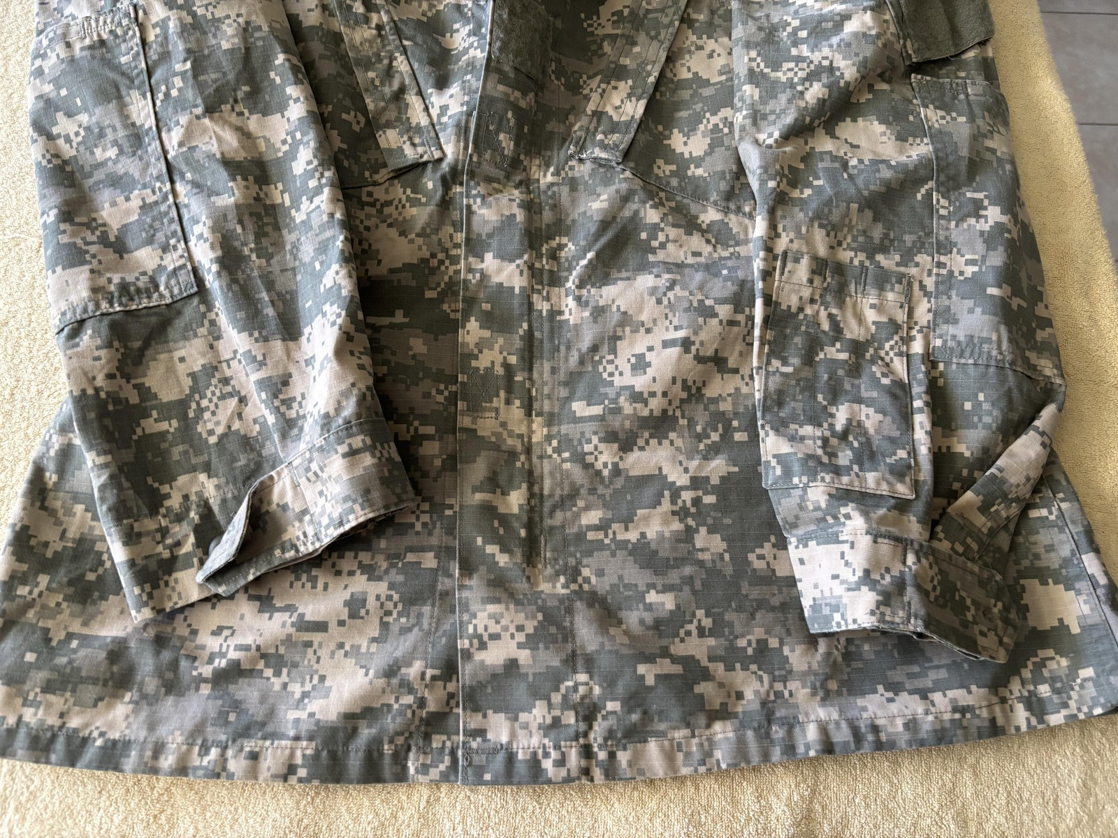Lancer US Army ACU Jacket Mens Medium Regular Digital Camo UCP Ripstop Tactical