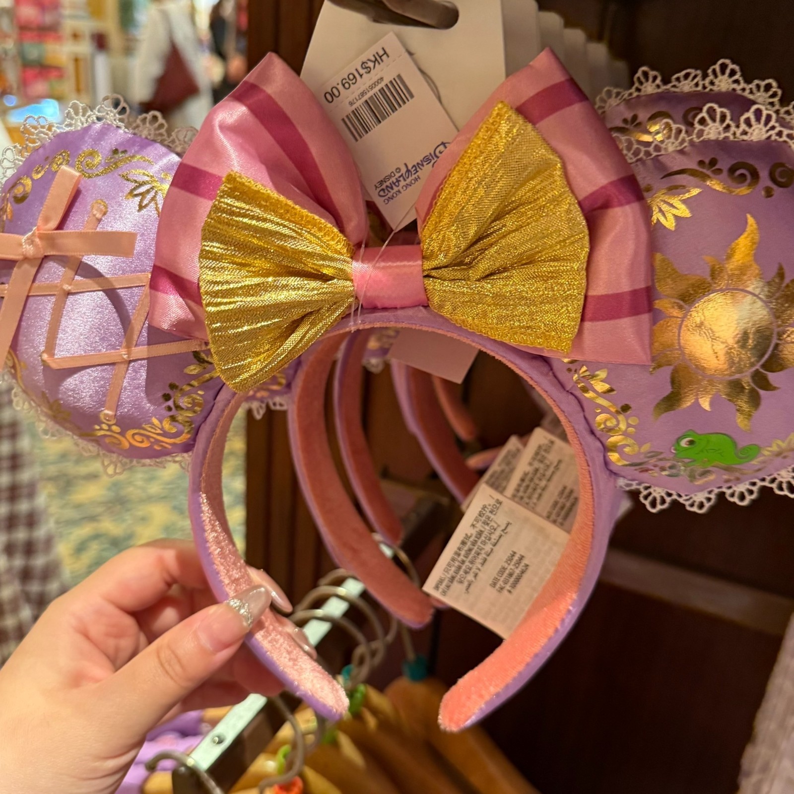 2025 Disney Parks Loungefly Mickey Ears Rapunzel Tangled Pascal Belle Headband