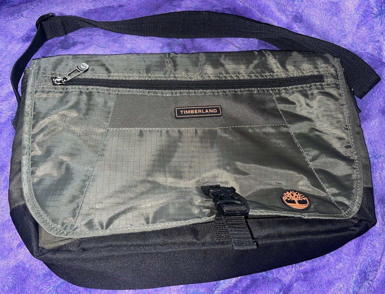 Timberland Green and Black Messenger Bag Never Used Great Condition Great Bag