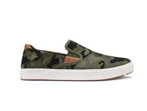 Olukai Men’s Lae’ahi Pa’i Slip-On Shoe Size 10 Pacific Camo Casual Sneakers NWT